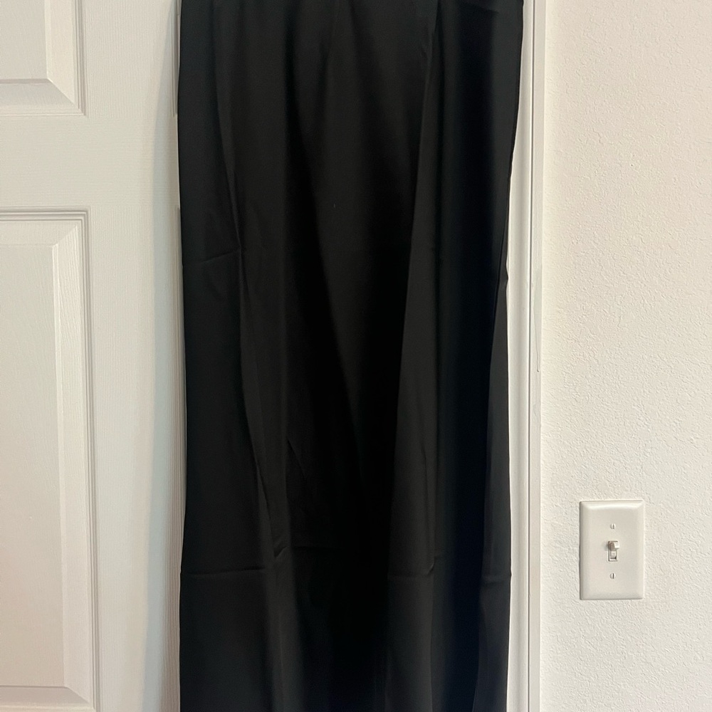 Elegant Black Maxi Skirt